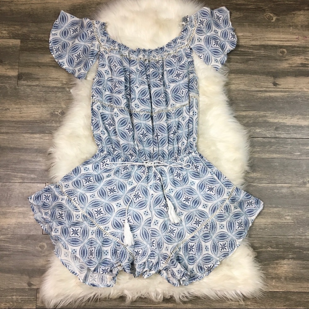 Aqua romper - Picture 1 of 8